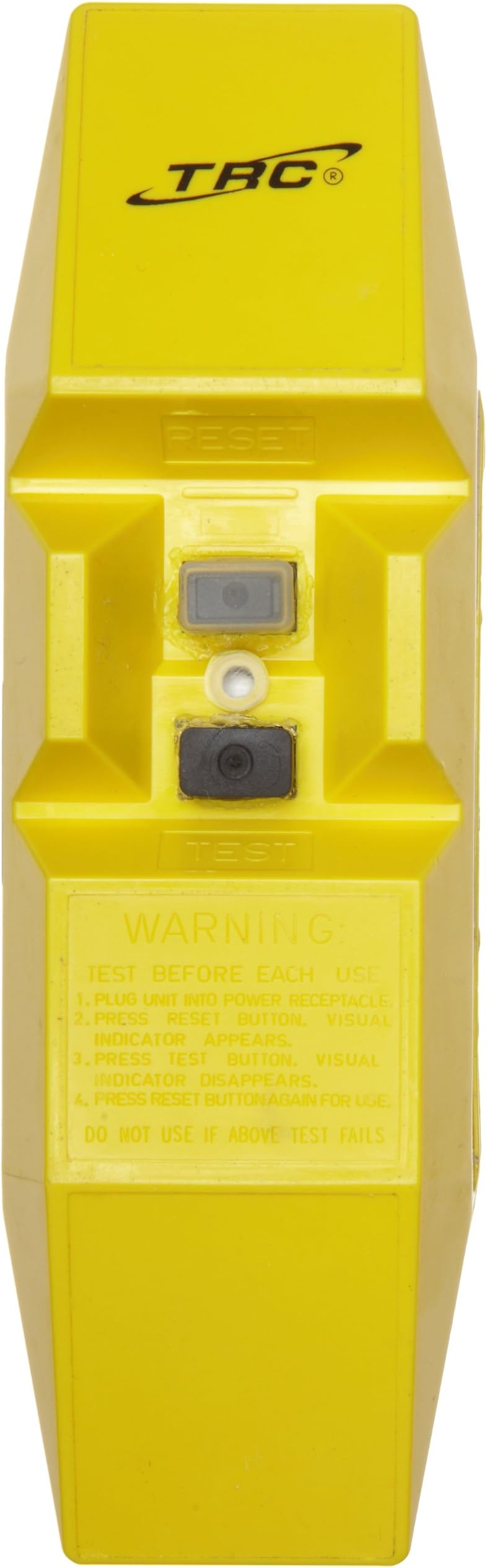 Southwire 25000016-6 120V/20A and 240V/20A, Dual Voltage In-Line User Attachable GFCI, Yellow