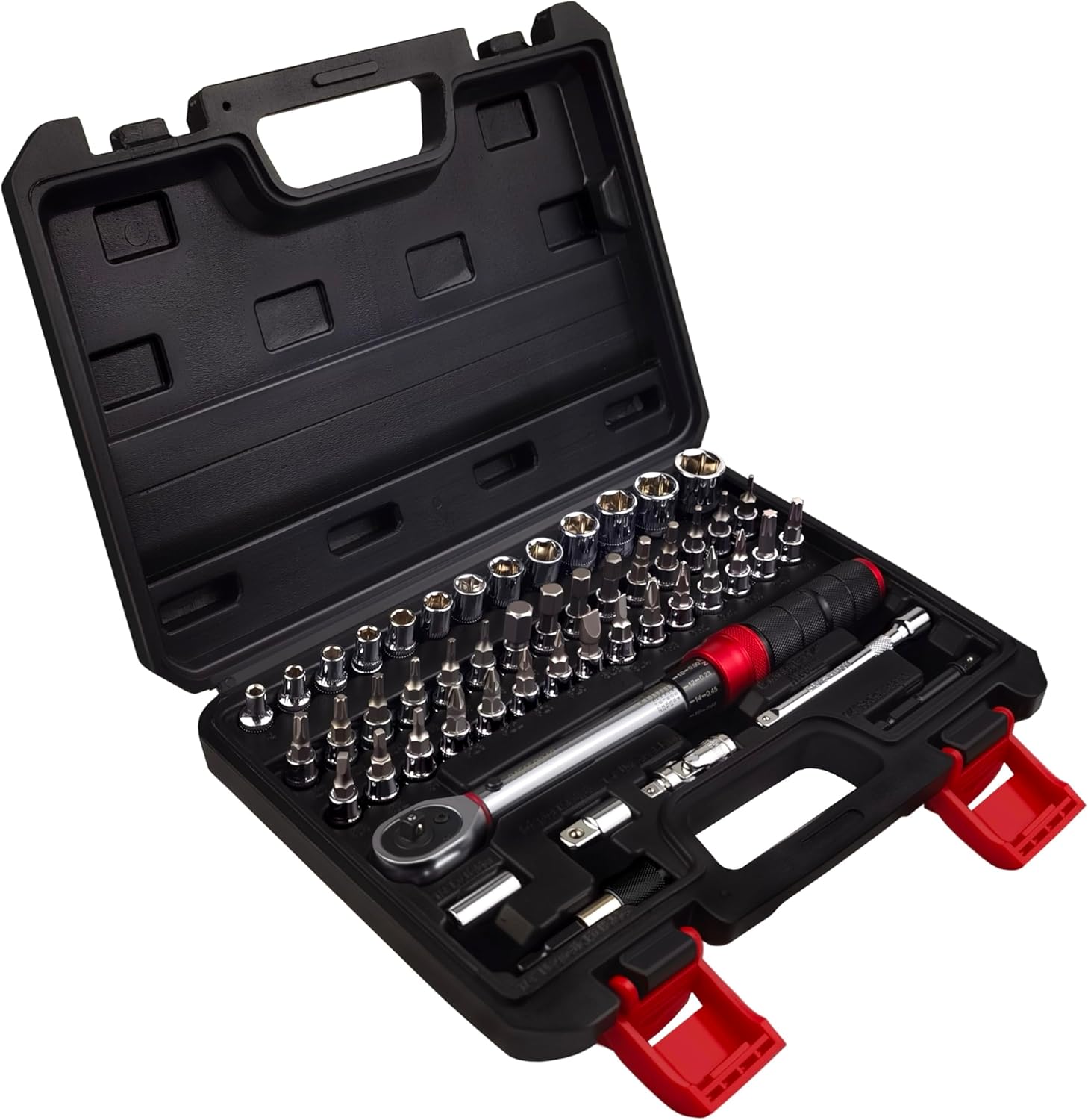 YIYITOOLS 50PCS Bike Torque Wrench Set, 1/4