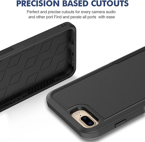 Miniatura 6 de Funda para iPhone 8 PlusiPhone 7 PlusiPhone 6 Plus funda protectora de doble capa resistente para teléfono celular a prueba de golpes, resistente