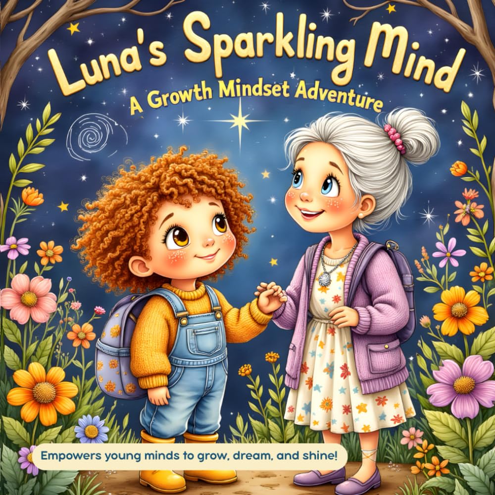 Luna's Sparkling Mind: A Growth Mindset Adventure (The Imagination Builders Activity Book Series)
