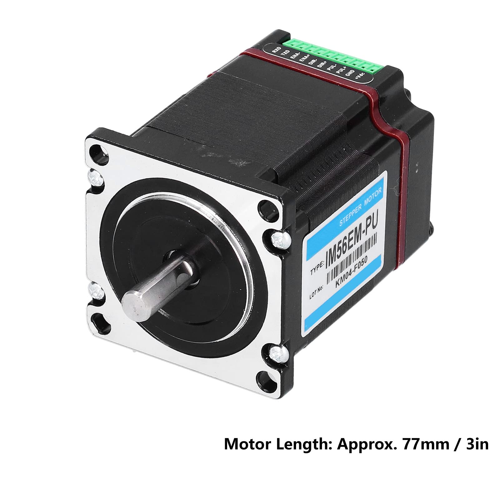 Motore passo-passo integrato con mantenimento della torsione da 0 Nm e suddivisione elevata - Motore passo-passo bifase da 1,8 gradi con driver ed encoder integrati - Controllo a