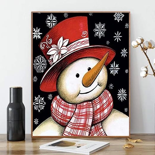Karyees Paint by Numbers Christmas DIY Paint by Numbers Kit
