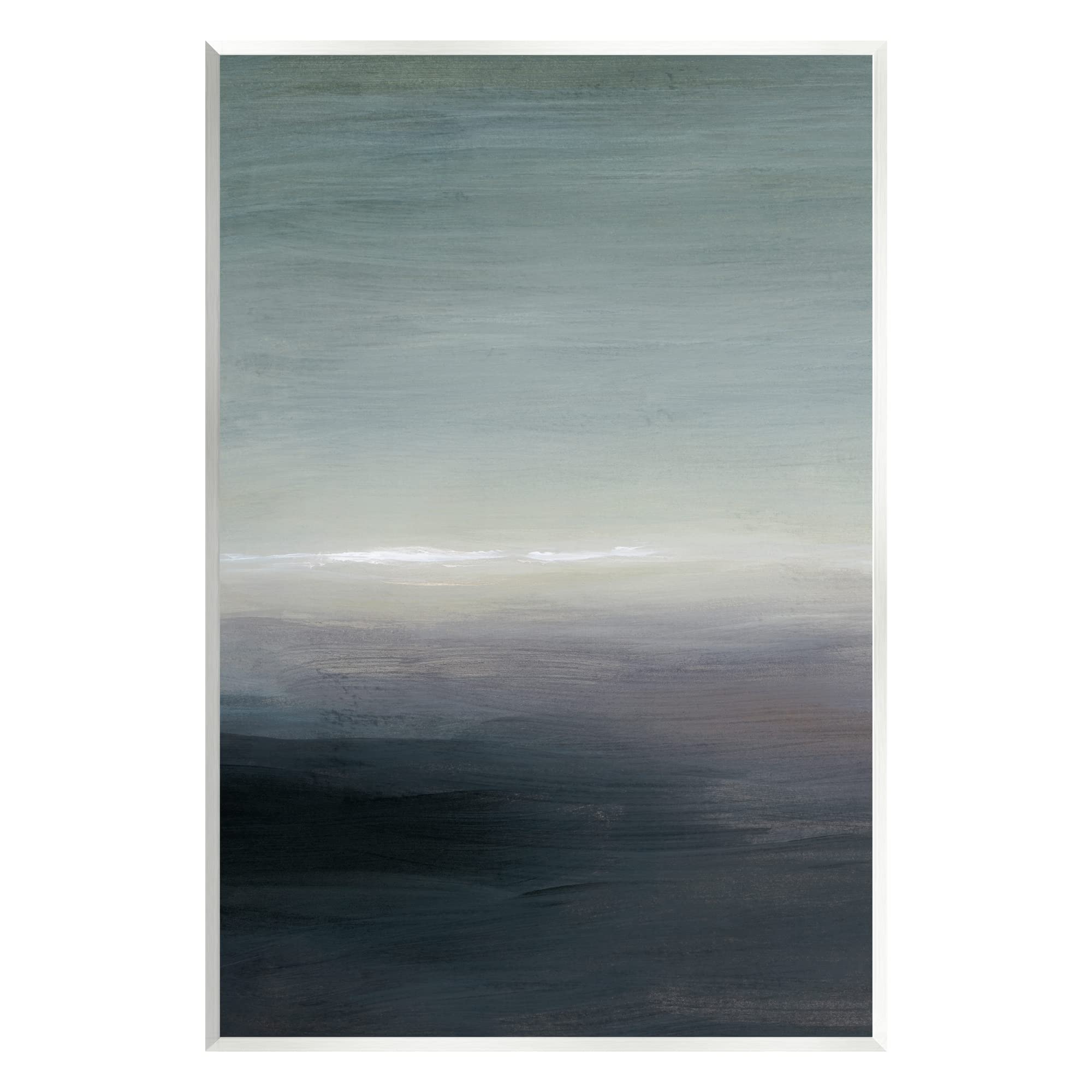 Stupell IndustriesDark Abstract Landscape Horizon Wood Wall Art, Design by Grace Popp