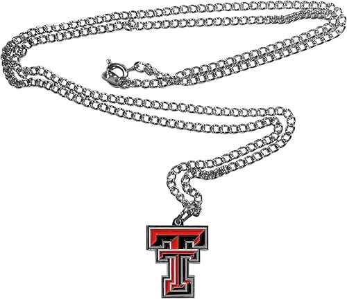 Miniatura 3 de Siskiyou Sports NCAA - Collar de cadena con dije pequeño, 20.0in