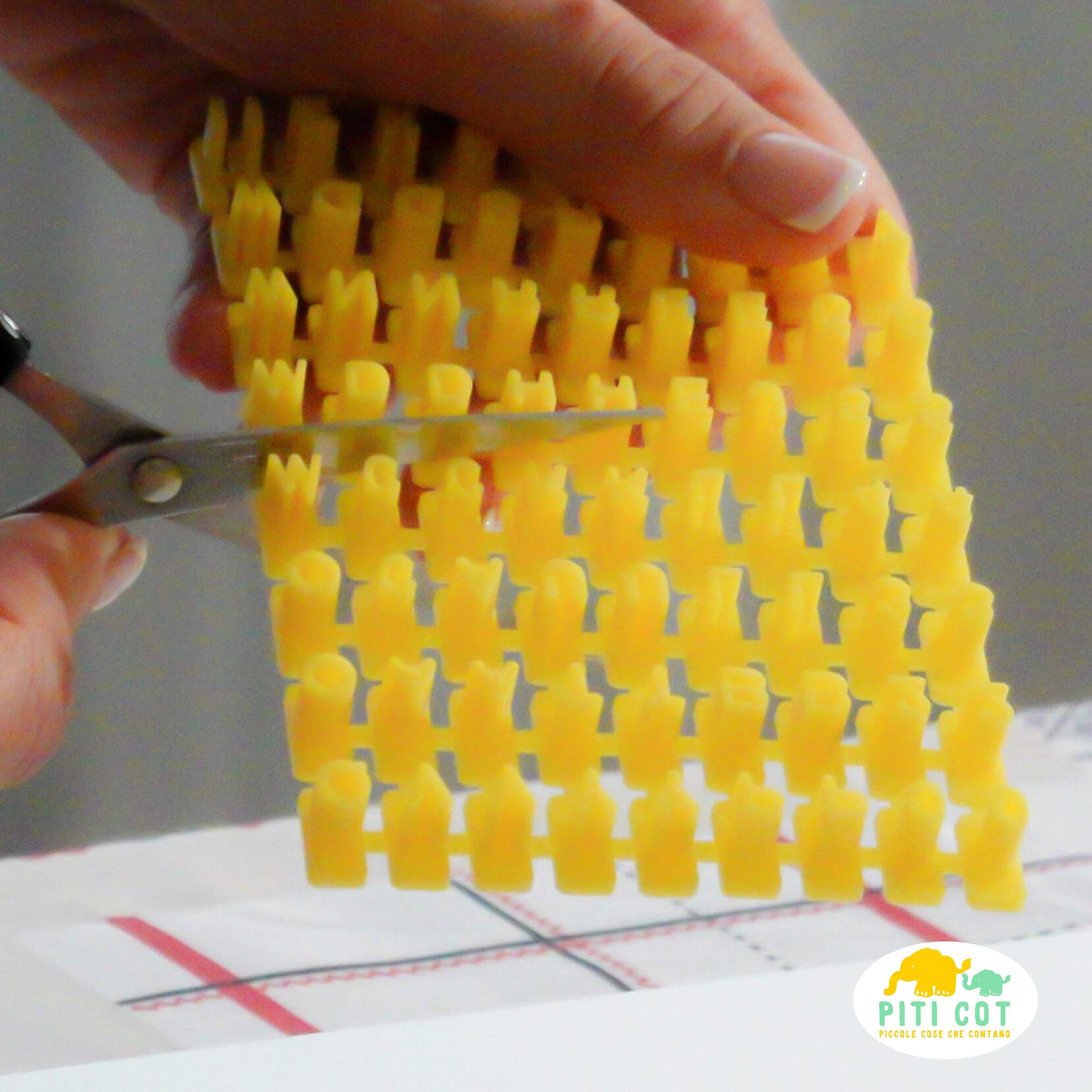 PITI COT Kit Impronta Mani e Piedi Neonati | Idee Regalo per la Nascita, per le Future Mamme, Battesimo Neonato Maschio | Calco Manina e Piedino in Argilla| | Idee Regali Natale Originali [2 Kit]
