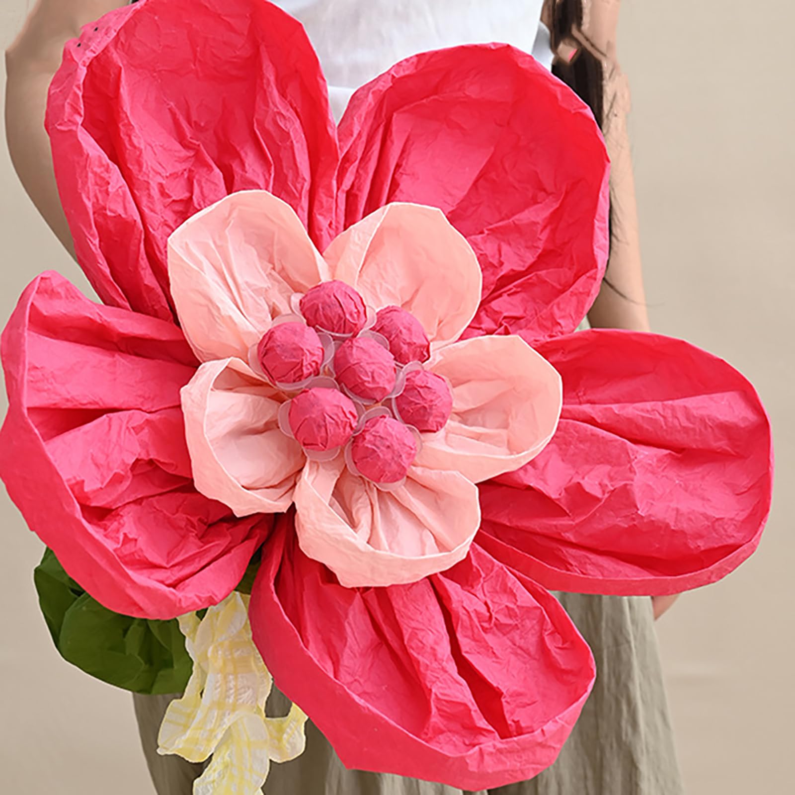 Papel de Regalo Papel de Regalo Floral de 30 Piezas for Ramos de Flores, Manualidades de Bricolaje, Embalaje de Regalo,(Black)