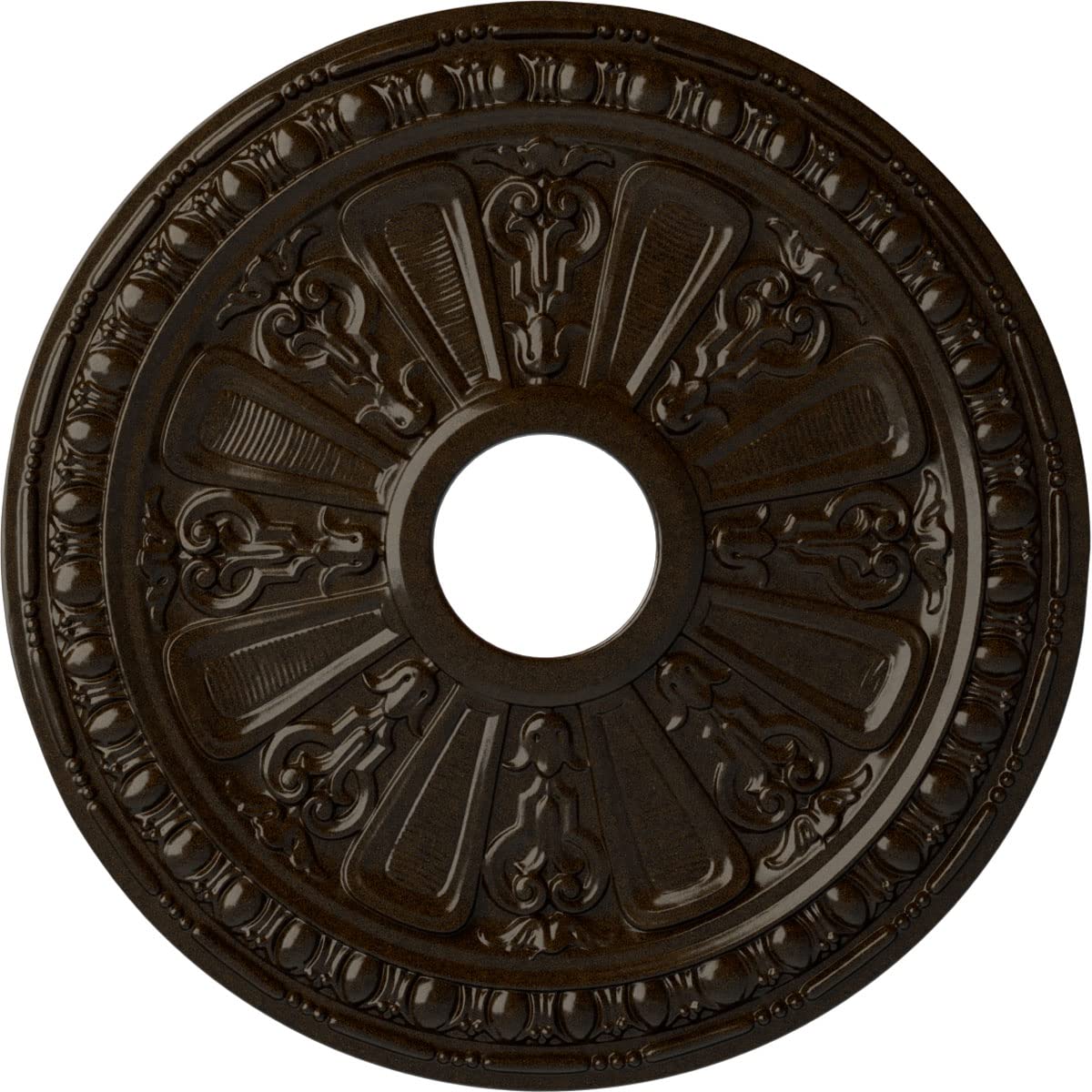 Ekena Millwork CM18RABZS Raymond Ceiling Medallion, Bronze