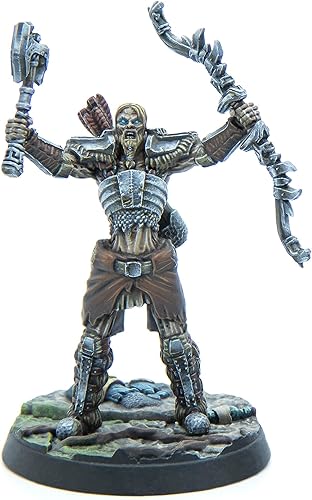 Miniatura 5 de Modiphius The Elder Scrolls Call to Arms Draugr Scourges - Expansión de resina de 5 figuras, Capítulo 4, sin pintar, Miniaturas de 1.260 in con