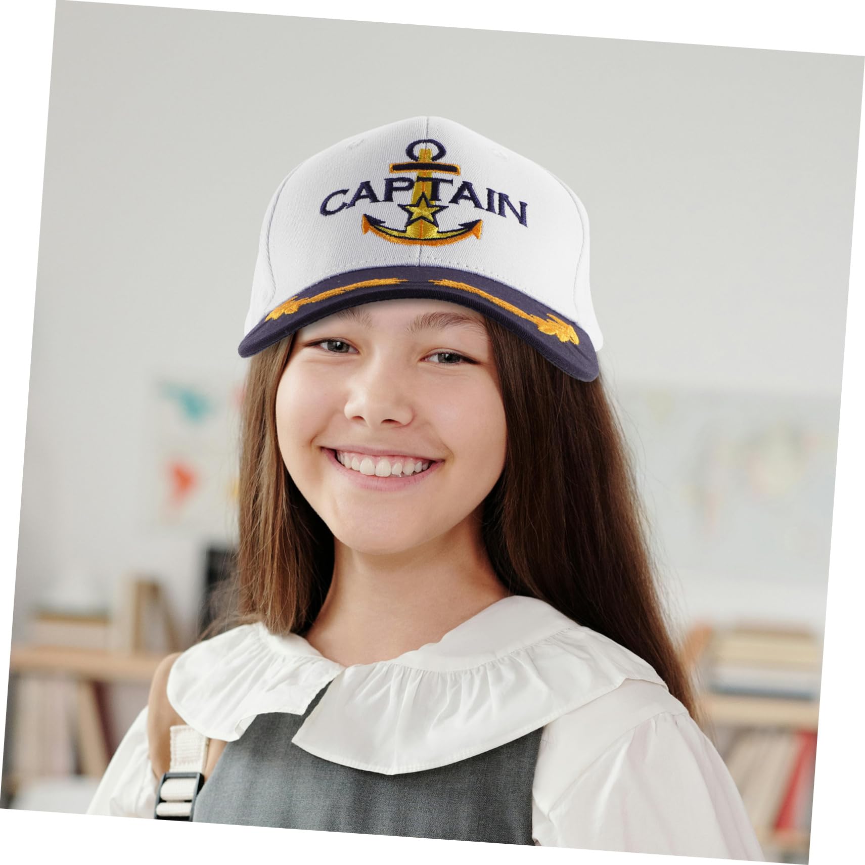 GALPADA Hut Baseballkappen Herren Baseball Kappe Segelhüte Kapitänsmützen für Erwachsene damenmützen mützen Damen stylische Baseballmütze tragbare Sportmütze Baumwolle Polyester Weiß