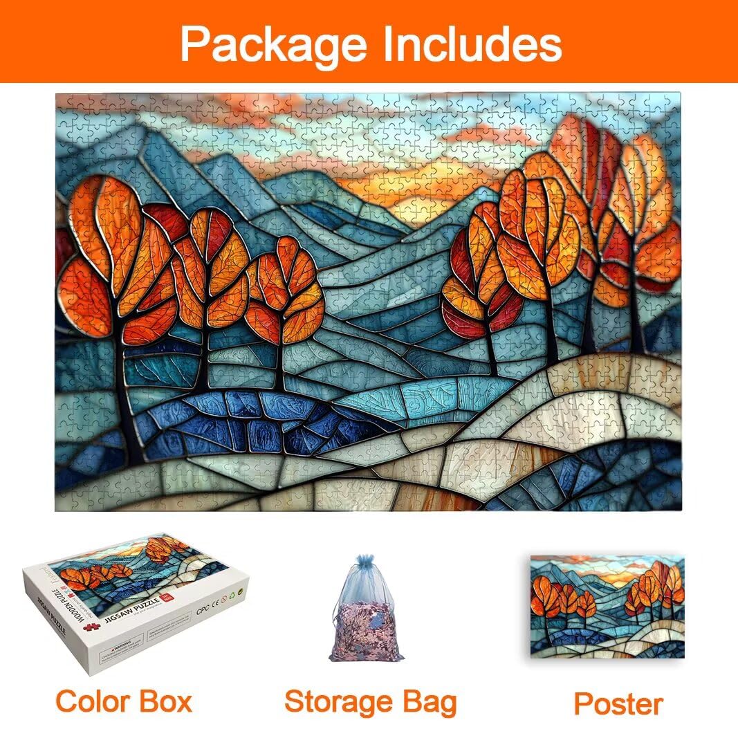 Puzzle 2000 Pezzi, Puzzle Albero, Misura: 100x71cm, Regalo Donna/Uomo -8687