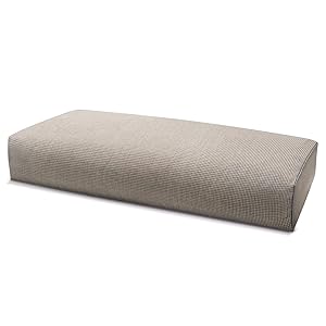 Almohada Ortopédica de Cáscara de Sarraceno Orgánica, Natural y Transpirable para un Sueño Fresco