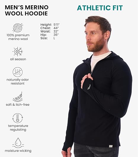 Merino heren thermoshirt online kopen