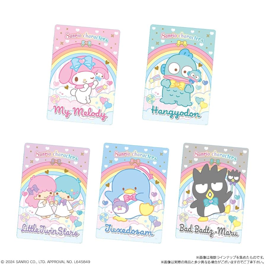 サンリオ ウエハース コンプリート 第1弾〜第6弾 サンリオキャラクターズ ウエハース6｜発売日：2024年4月8日