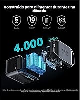 Vista 5 de Anker SOLIX C1000 Gen 2 Estación de energía portátil, generador solar de 2,000 W (pico 3,000 W), carga completa en 49 minutos, batería LiFePO4