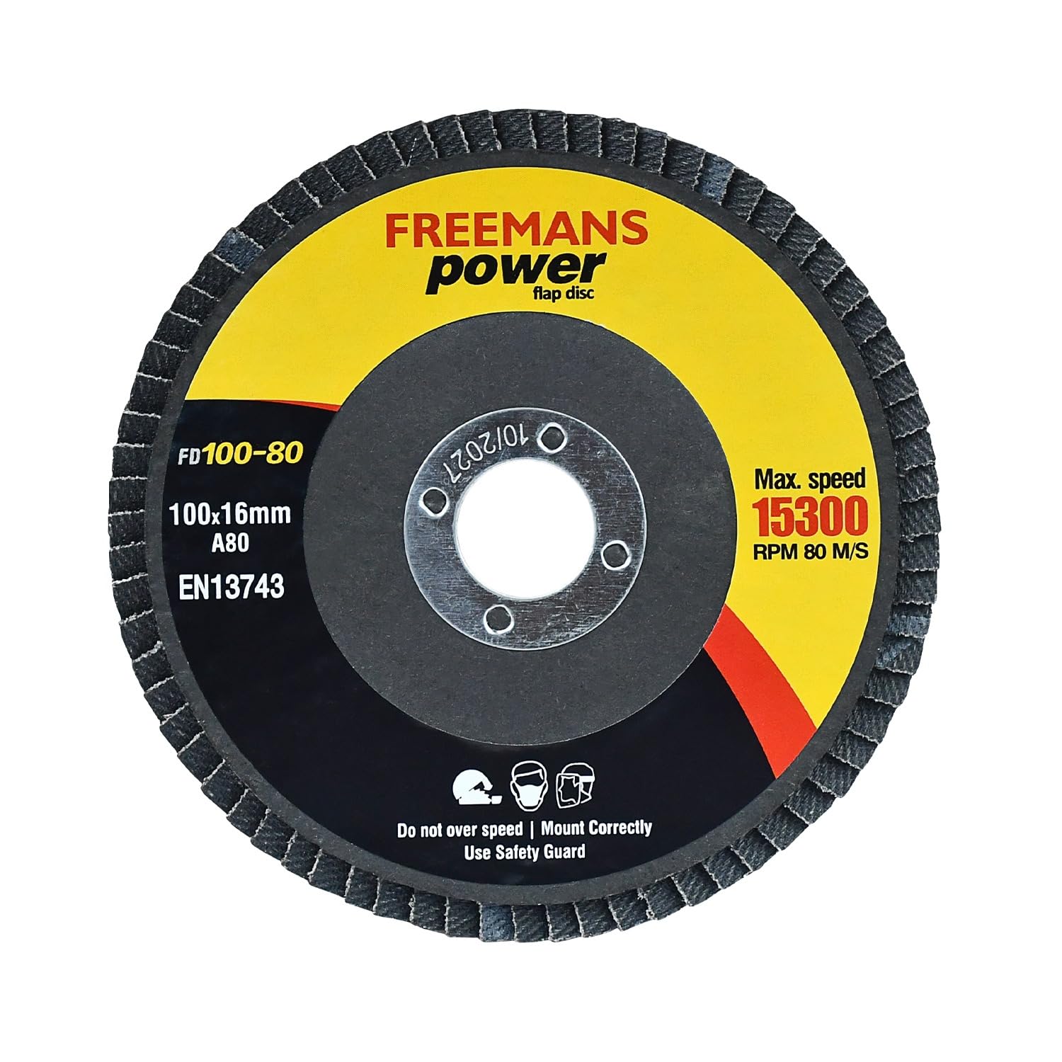 FREEMANS Flap Discs 100-80 gritt A80 (Set of 20pcs)… : Amazon.in