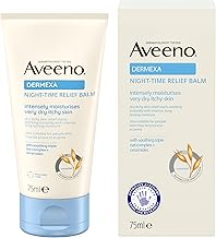 Aveeno Dermexa Night-Time Relief Balm, Intensely Moisturises Very Dry Itchy Skin, Instant Relief for Itchy Sensations, Also Suitable for People who may be Prone to Eczema, 75ml