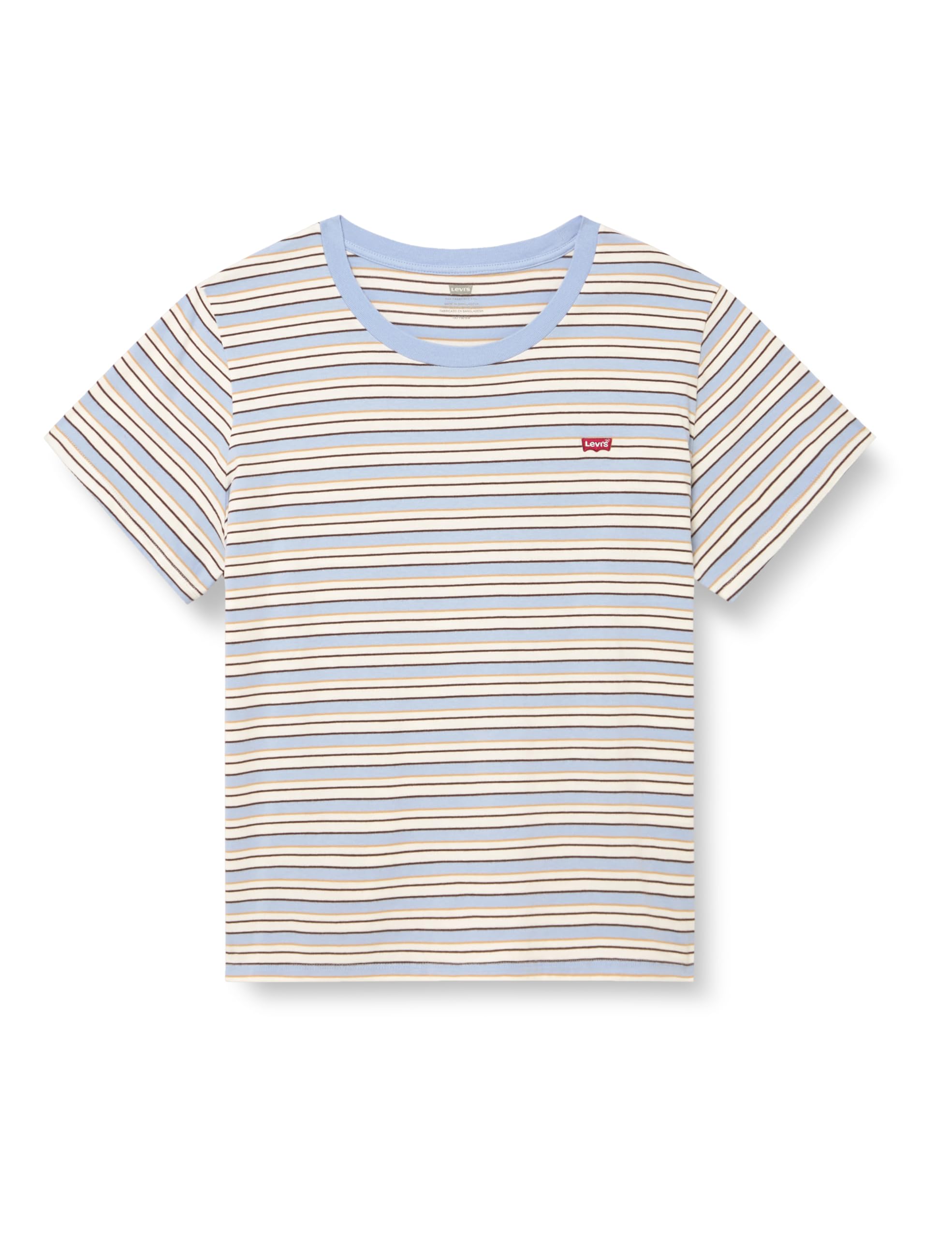 Levi's Pl The Perfect Tee Mandy Stripe Chambray, Mandy Stripe Chambra, 3XL
