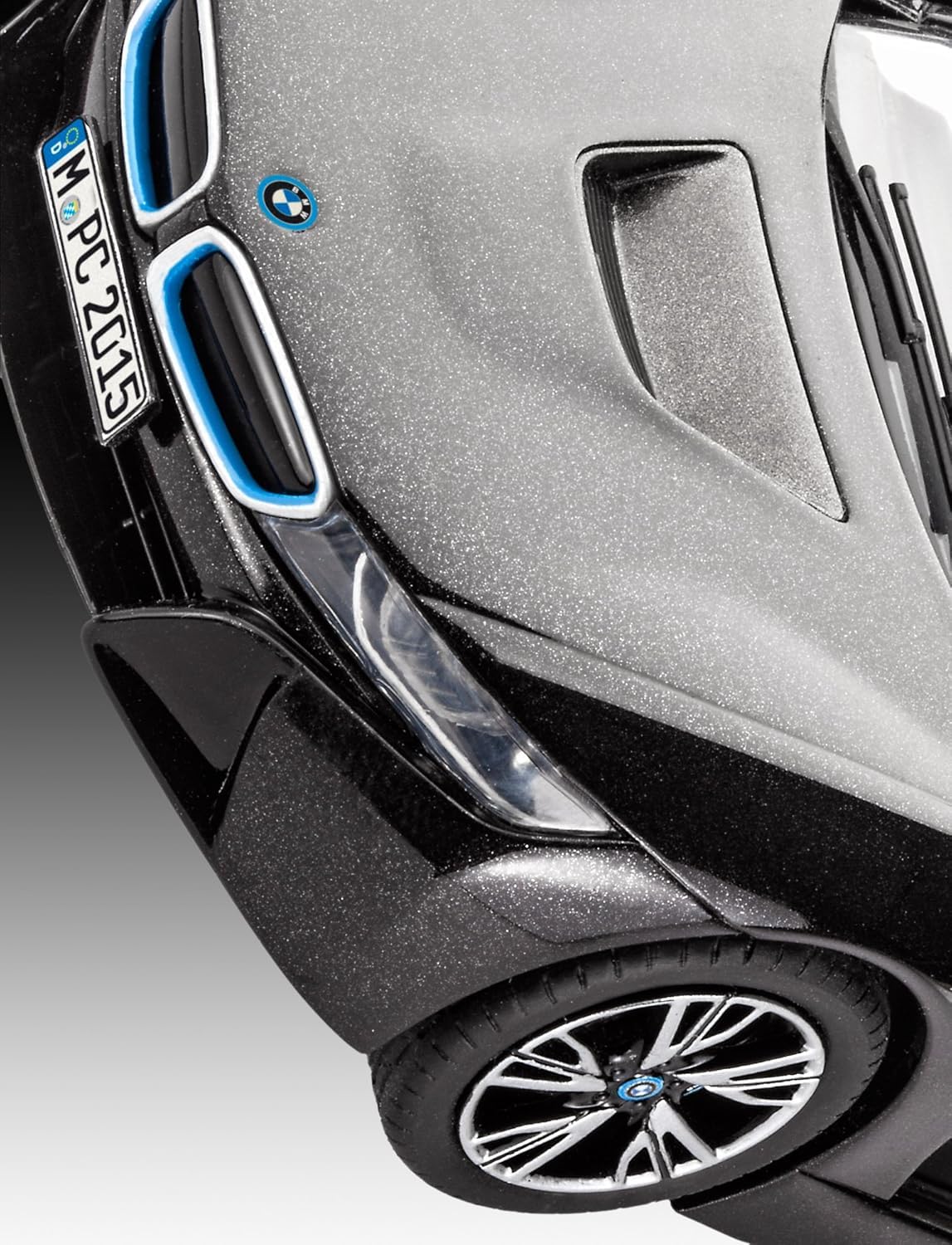 Revell - 07008 - Mbmw I8 - 131 Pièces - Echelle 1/24, Le noir