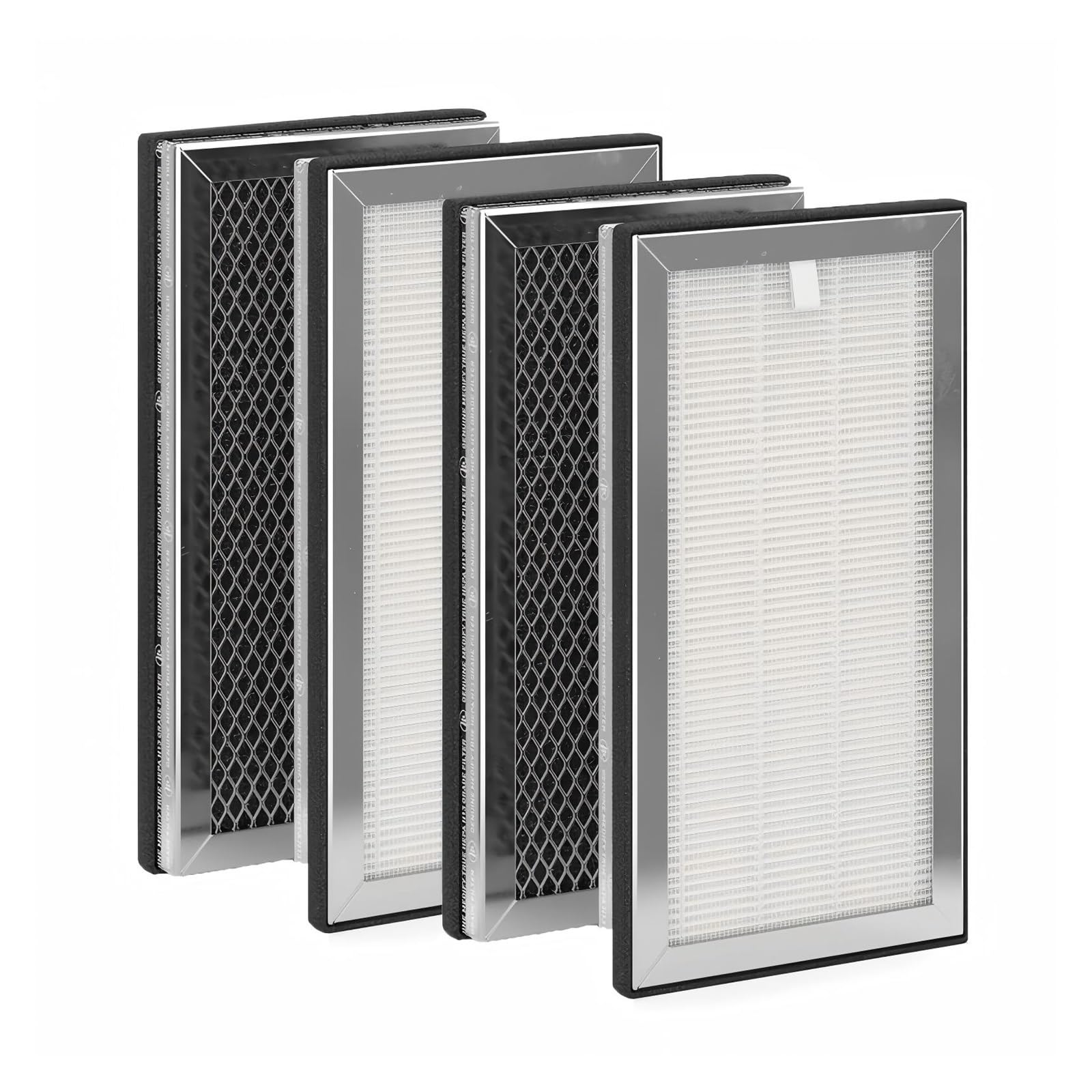 Ycddjjpcv 4-Pack 2/4 Pack True Hepa H13 And Activated Carbon 15 Replacement Filter，Compatible For Medify Ma15 Air Purifier，High Efficiency，Low Noise，Long Lasting(4-Pack)
