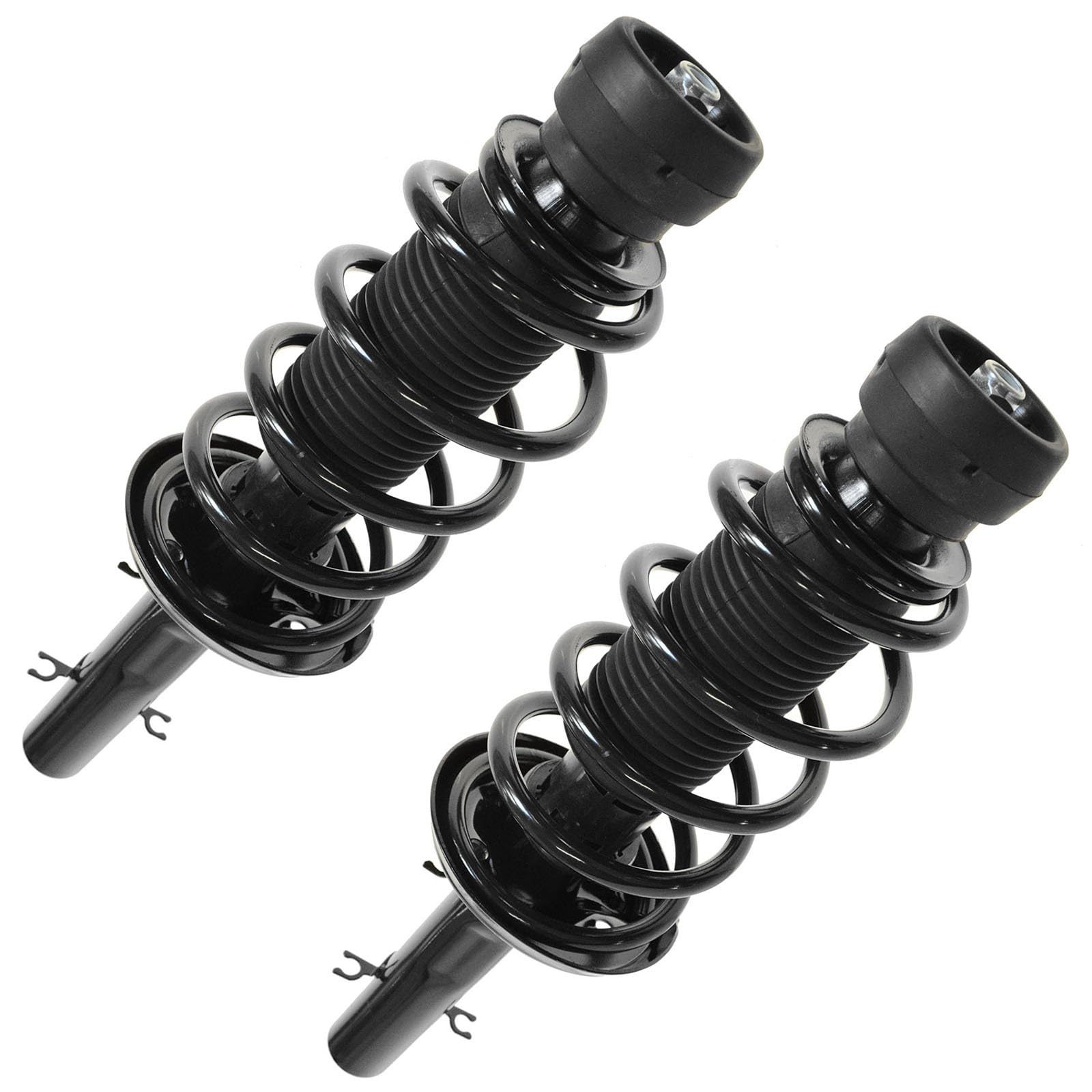 TRQ Front Driver Side Strut and Spring Assembly Set Compatible with 98-10 Volkswagen Beetle 98-10 Volkswagen Golf 98-10 Volkswagen Jetta