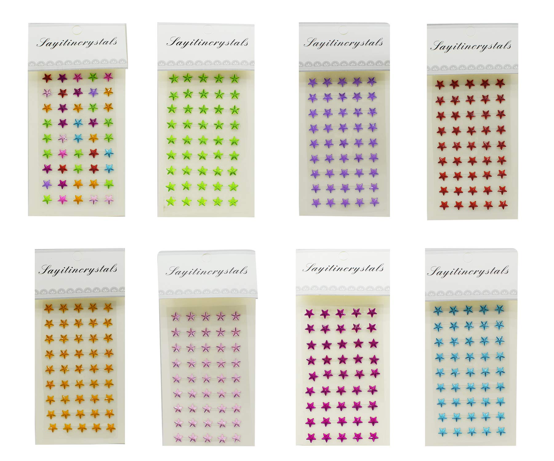 Asera Self-Adhesive Multicolor Star Shape Stone Pearl Stickers for Art and Craft Activity for Kids (Set of 8) (B08LB9HGQX) Amazon Price History, Amazon Price Tracker