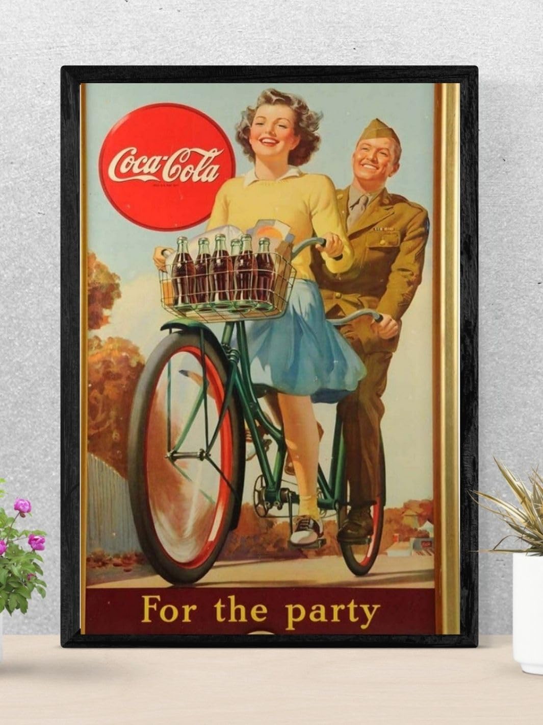 Soulhouse Vintage Coca-Cola Poster | A3 Size | Without Frame