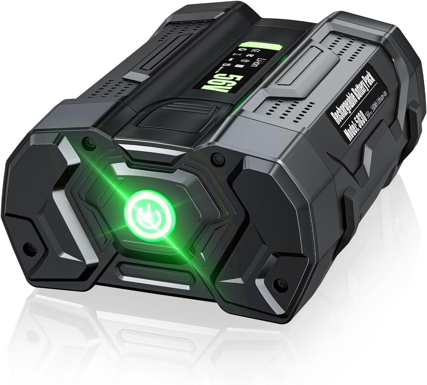 Replacement Battery for EGO 56V Battery, Lithium-ion Battery Replacement 3.0Ah for EGO 56V Power+ Tool Battery BA2800 BA2800T BA4200 BA4200T BA1400 BA1400T BA5600T, Lawn Mower,Leaf Blower,Brush Cutter