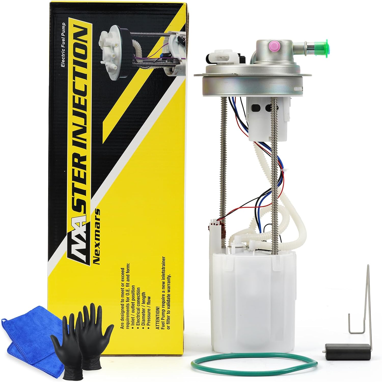 MASTER Electric Fuel Pump Module Assembly E3831M Replace 2004-2007 for Chevrolet Silverado 1500 2500, for GMC 1500 2500 3500