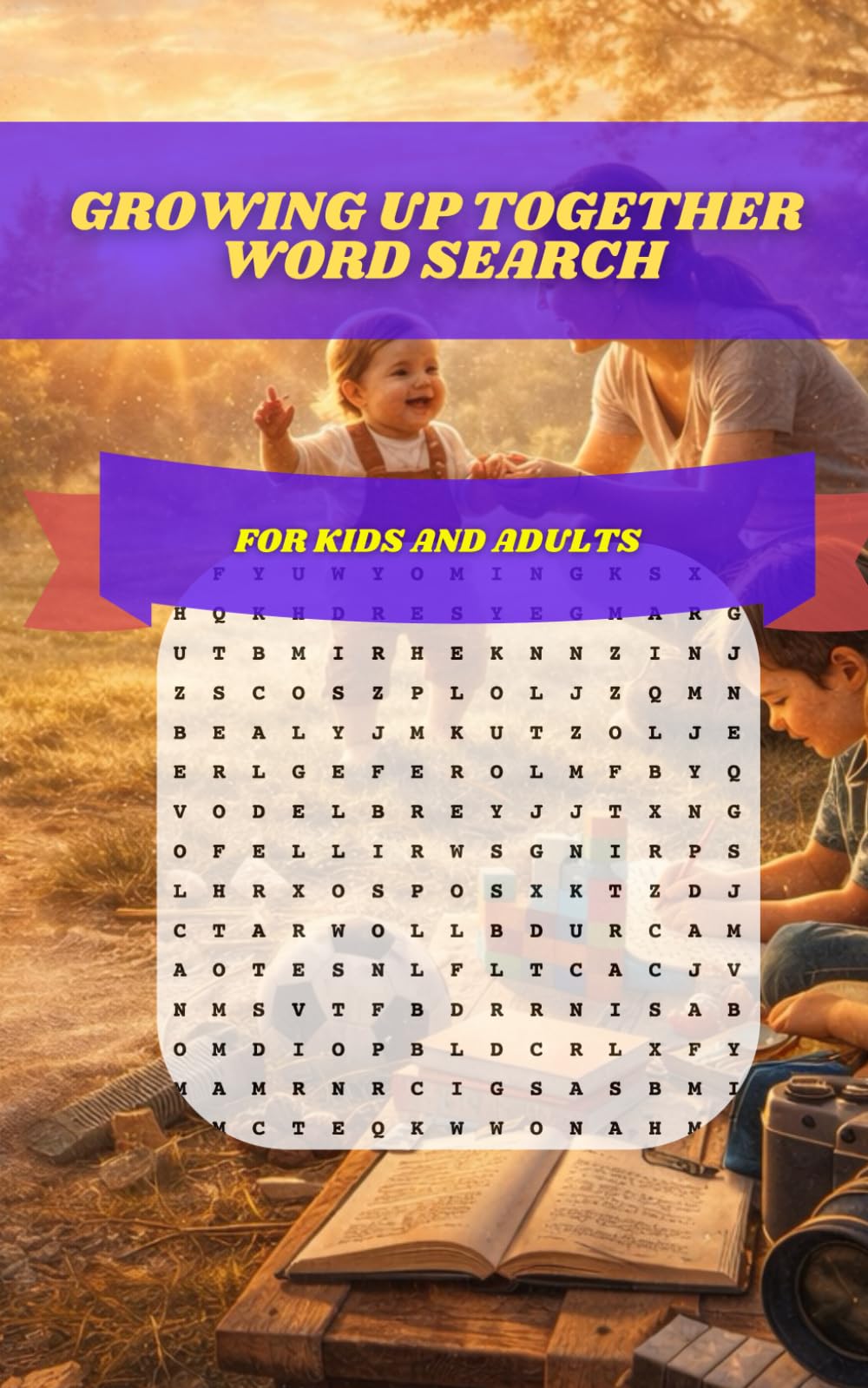 Growing Up Together Word Search: A Heartwarming Family Puzzle Book Filled with Childhood Moments, Milestones & Everyday Memories