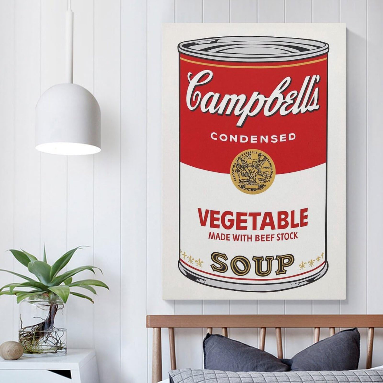Amazon.co.jp: Andy Warhol アンディウォーホルポスター「キャンベルの