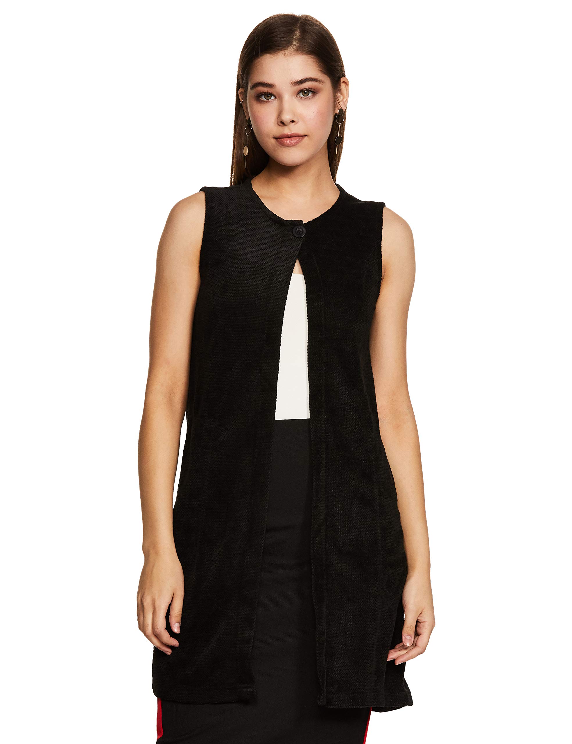 aurelia Women's Synthetic Casual Gilet-picture-42