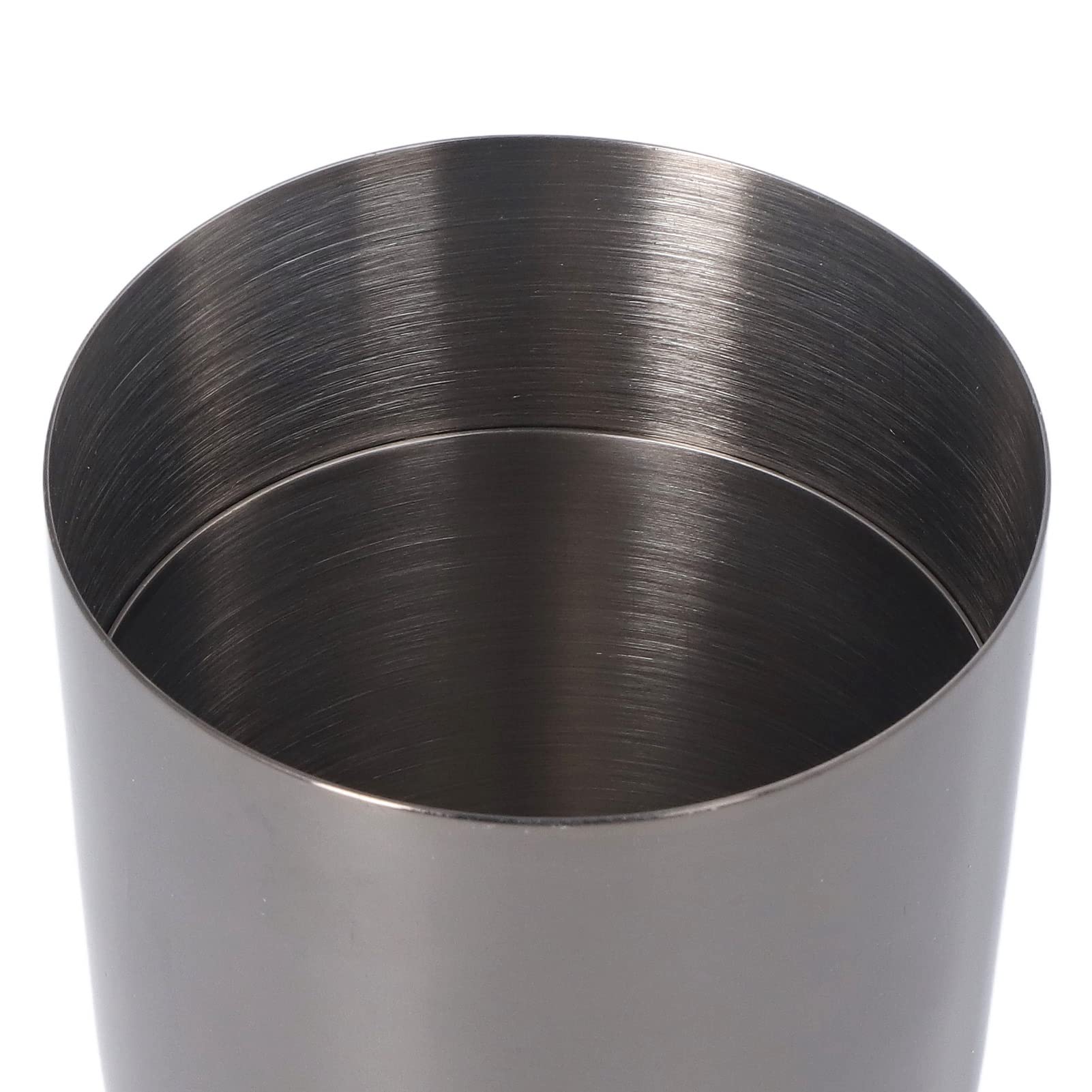 Wisecoco Juego De Coctelera De 11 Piezas, Juego De Coctelera De Acero Inoxidable con Colador De Cuchara De Mezcla Muddler Jigger Recubrimiento Negro para Bartender Bars Party