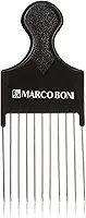 Marco Boni Pente Afro Com Dentes Em Metal Dentes Longos 1219 Preto 1 Unidade