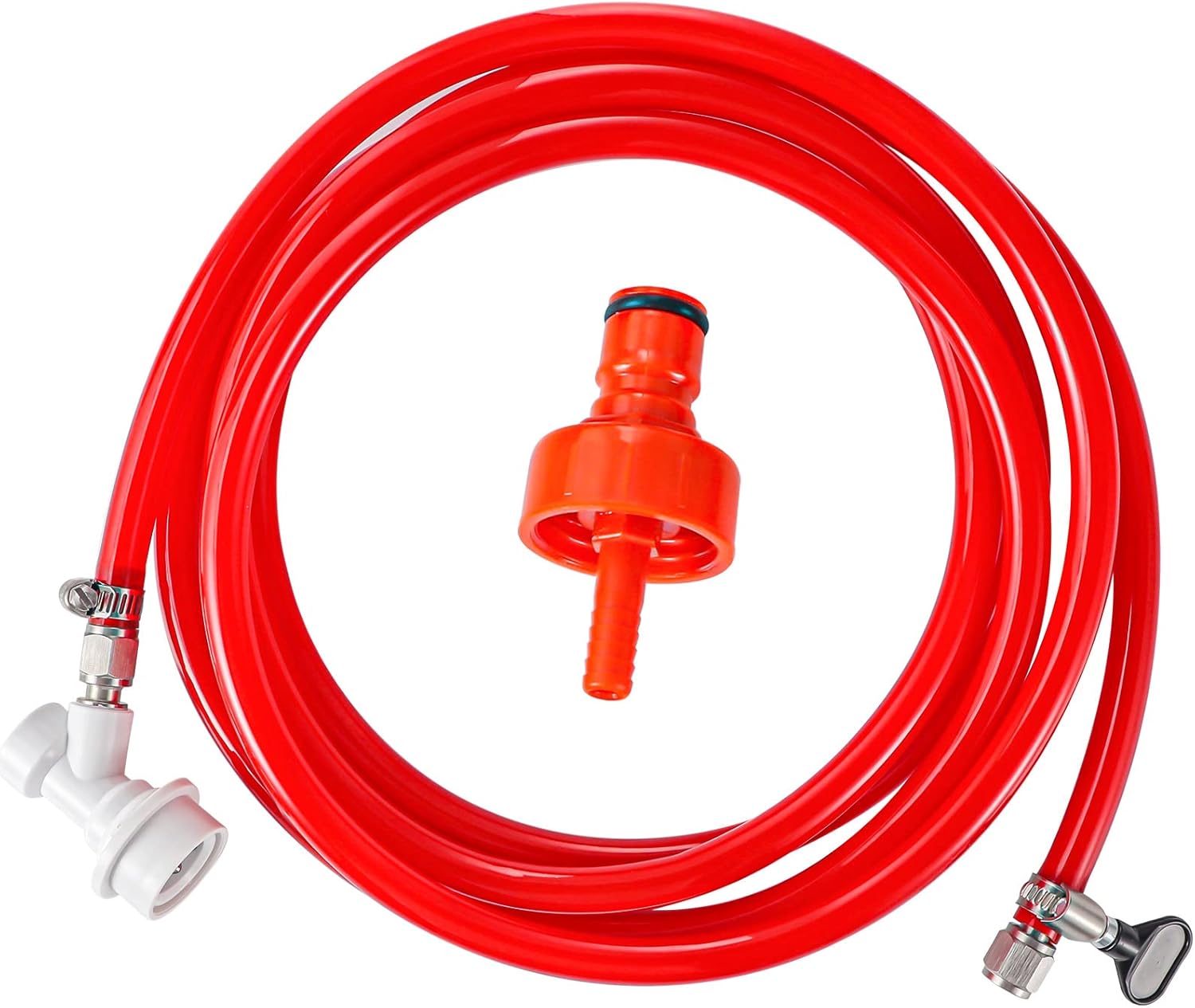 Dbgogo 5 Feet Ball Lock Disconnect Gas Tubing Line Plastic