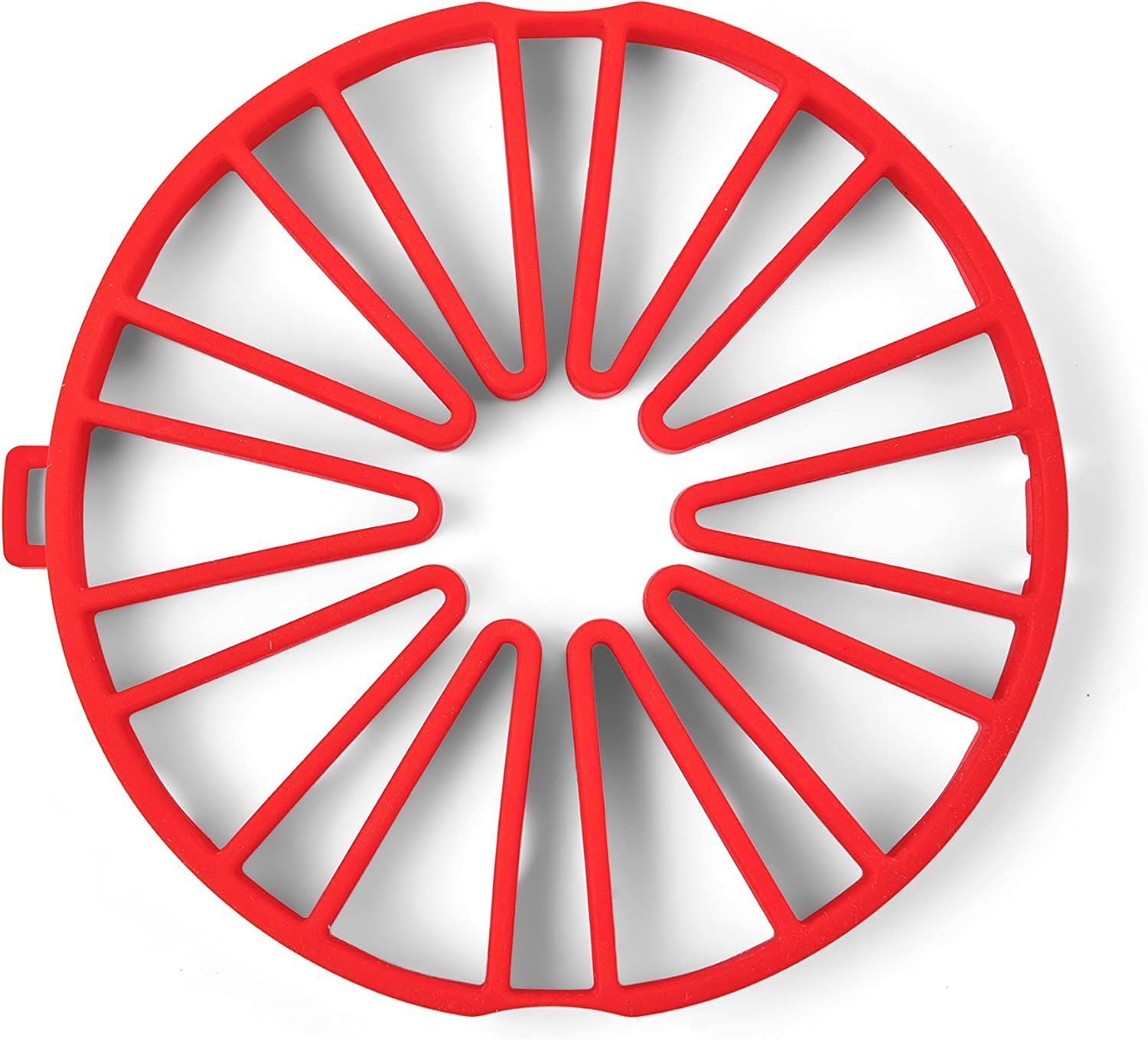 Cuisipro Silicone Dual Trivet, 7.5x7x1in, Red