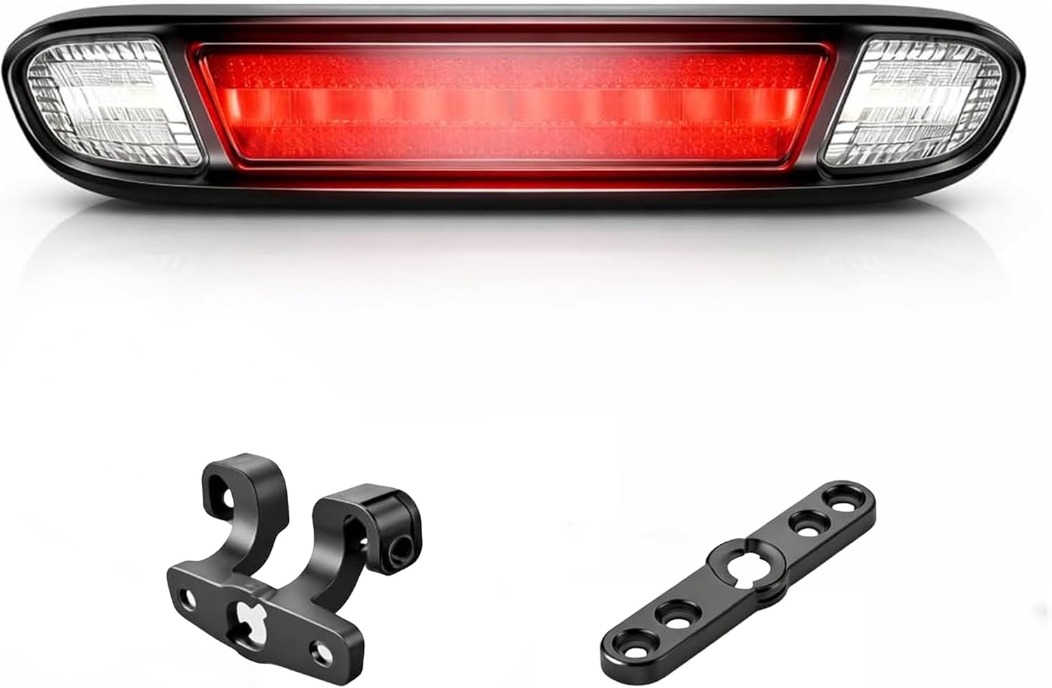 Bike Tail Light, Red & Yellow Dual Flash Warning & Fog Light, 6 Modes USB-C Rechargeable, 24H Runtime, 400 Lumen LED Bicycle Light, IPX6 Waterproof for Commuting & Night Riding