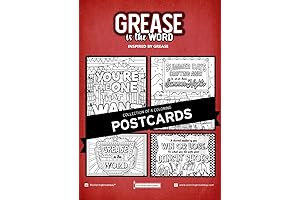 Coloring Broadway | Grease Themed Gifts