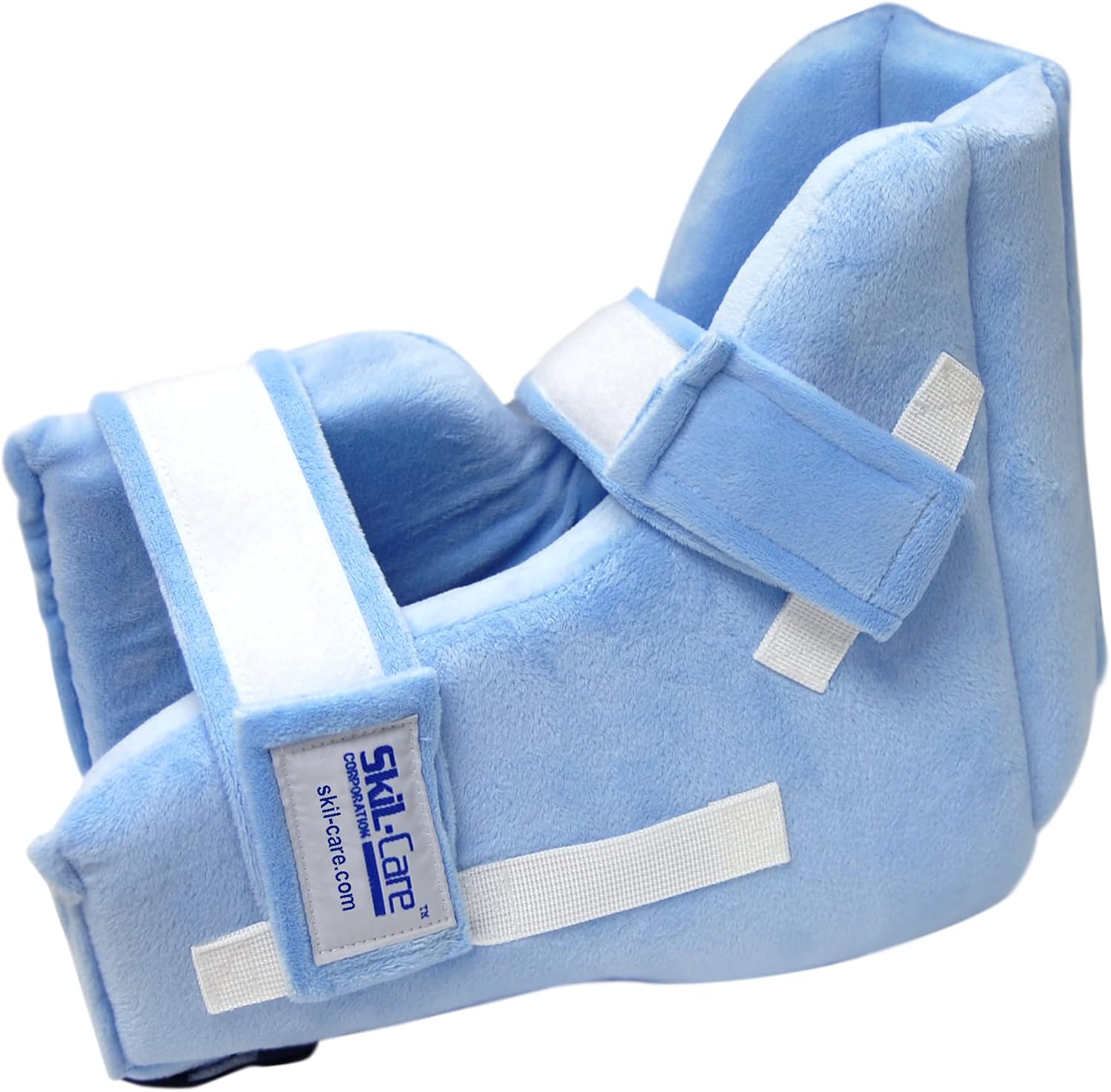 Skil-Care Heel Float II Boot, Large, 5" Wide - Minimizes Pressure, Friction & Shear, Off-Loads Heel, Low Shear Surface, Anti-Foot Drop Construction, 503136 Large - Extended toe