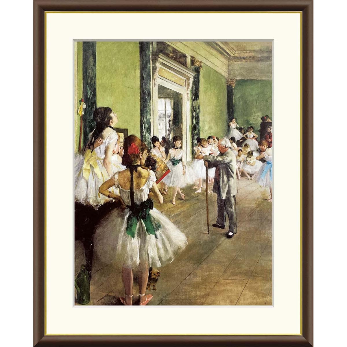 エドガー・ドガ 『ダンスのレッスン』 世界の名画 絵画 複製 印刷画