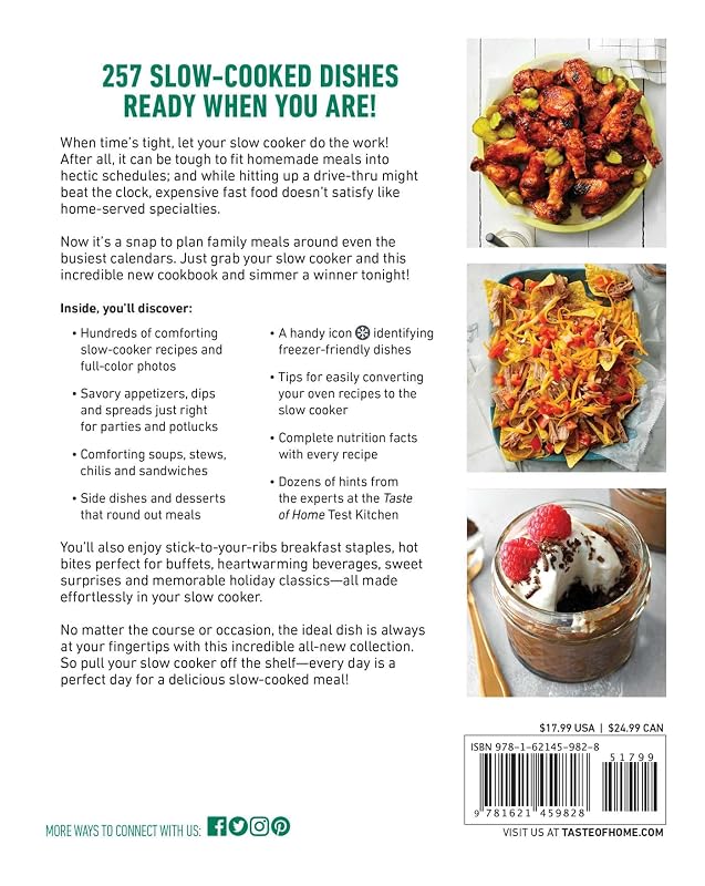 Taste of Home Everyday Slow Cooker Cookbook: 250+ Recipes for Delicious Meals Made Easy, Paperback Edition (Taste of Home Comfort Food) image 2