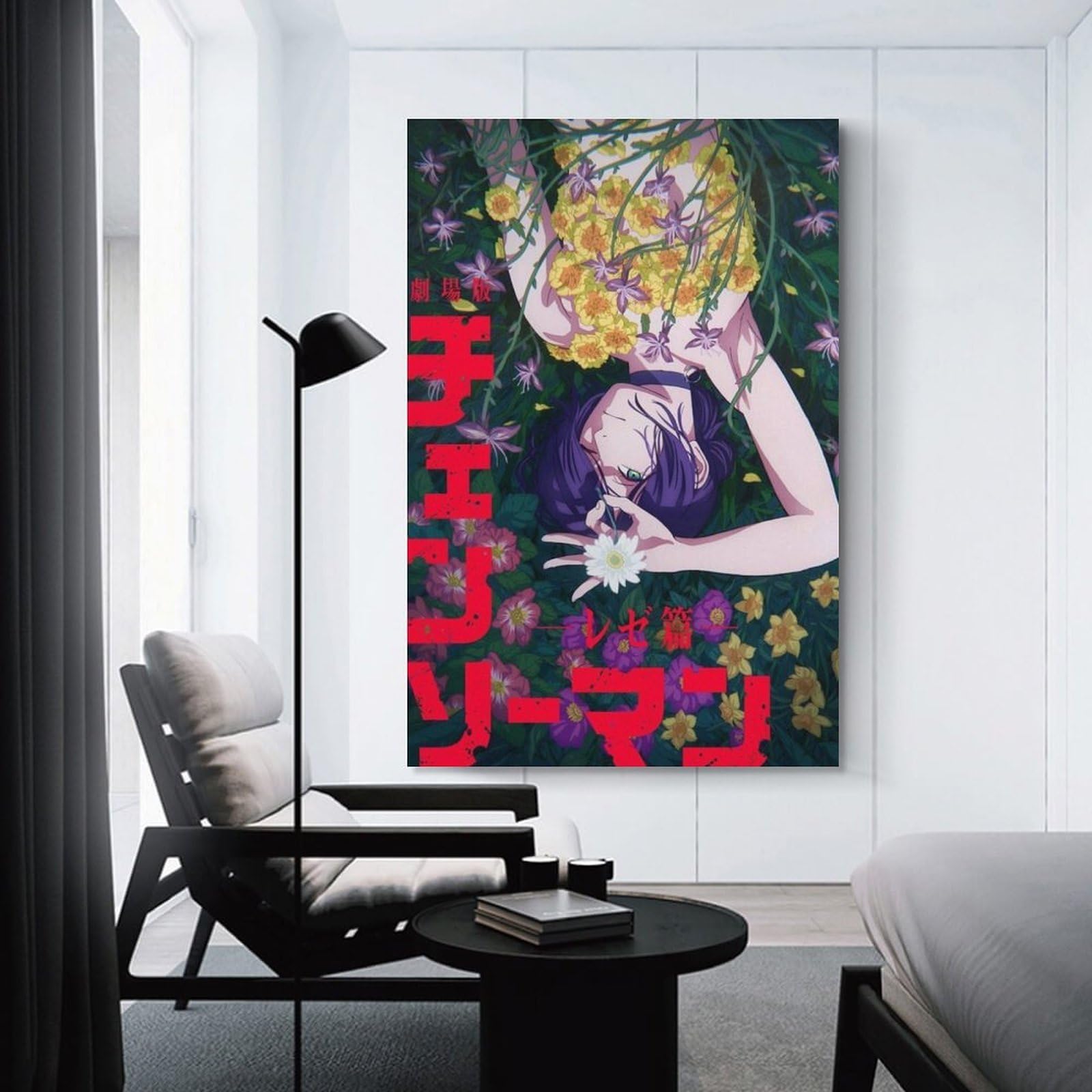 壁絵 Amazon.co.jp: チェンソーマン レゼ ポスター ウォールアート 部屋飾り