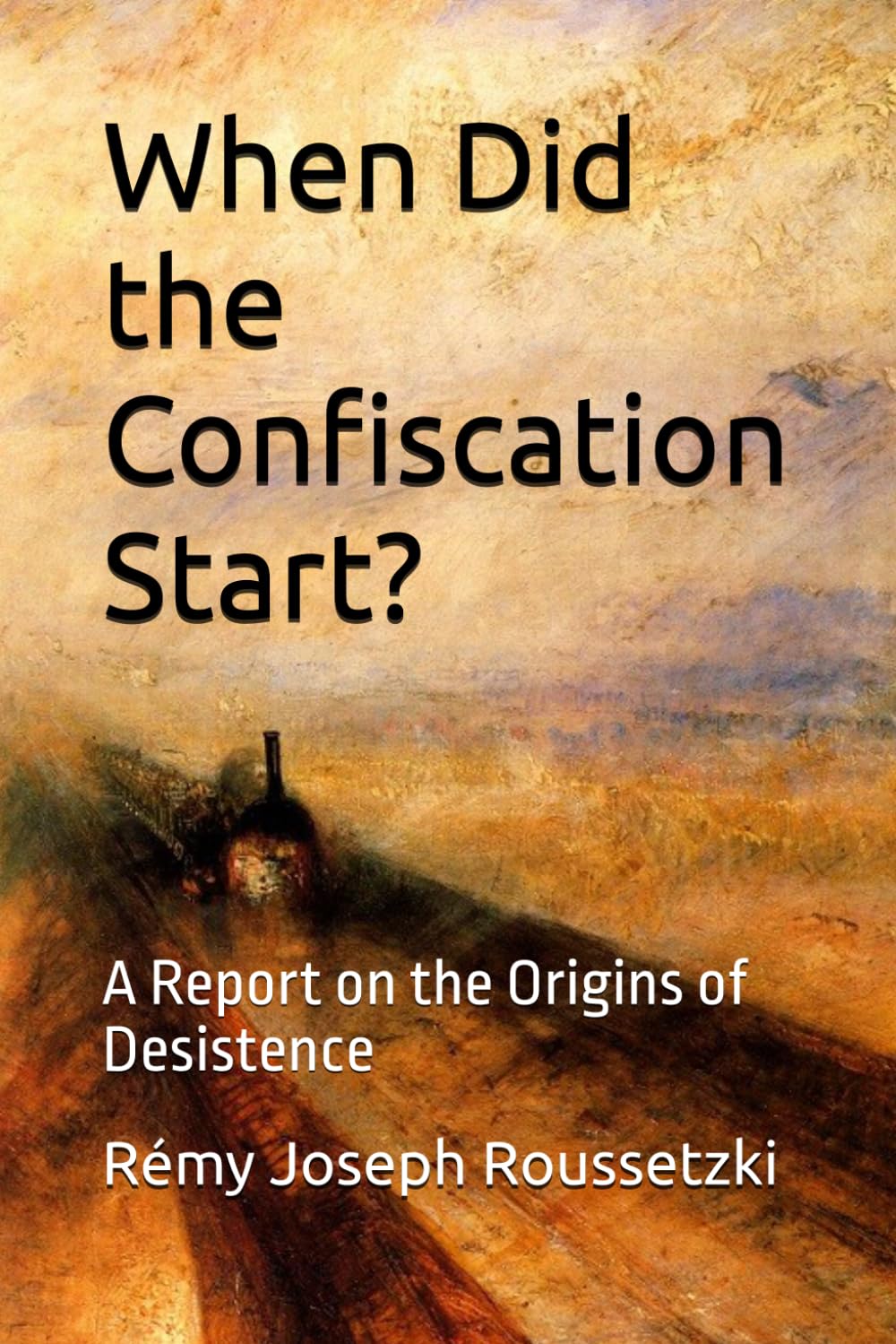 When Did the Confiscation Start?: A Report on the Origins of Desistence
