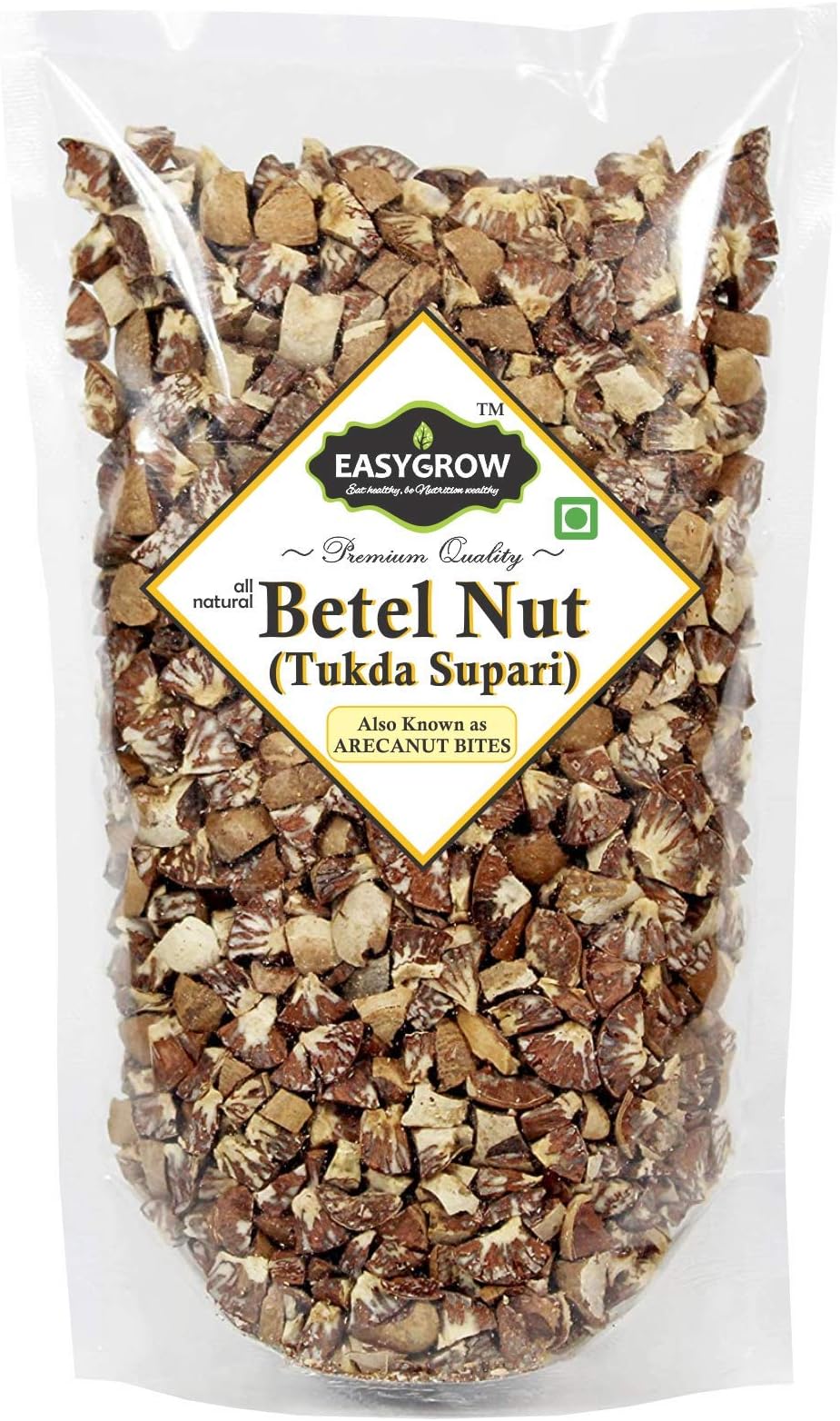 Easygrow Supari Tukda/Betel Nut/Arecanut Bites/Kachhe Supari Tukda/Tukda Supari - 200gm