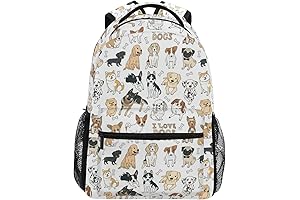 Personalized Animal Large Backpack for Kids Boys Girls