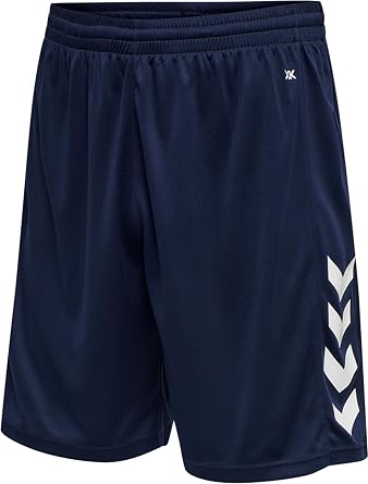 hummel Core XK Poly Sports Shorts Men - Sports Shorts - Shorts for Gym & Training with Adjustable Drawstring in Waistband - Regular Fit - Breathable and Quick-Drying