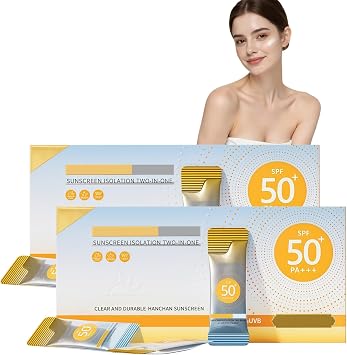 2*50Pcs Mini Sunscreen Travel Size Spf 50+,Mini Sun Cream for Face & Body,M/ini Sunscreen Travel Sun Cream,Waterproof Su/nscreen,Sun Protection in Tra/vel Size,Long Lasting Sun Protection,Non-Greasy