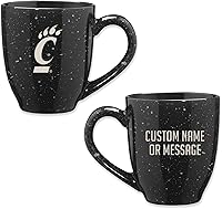 Vista 71 de Rico Industries NCAA UCLA Bruins Royal Blue - Taza de café de cerámica moteada grabada con láser de 16 onzas