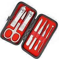 Vista 1 de Kit de manicura cortaúñas para hombres, herramientas de pedicura, cuidado personal, regalos para el día de San Valentín, cortador de uñas de metal