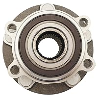 Vista 51 de TRQ Juego de 2 rodamientos de rueda trasera y conjunto de cubo con sensor ABS compatible con Ford Transit Connect 2014-2018