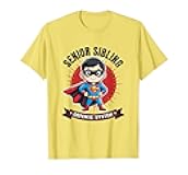 Senior Sibling Defense System Big Brother Design T-Shirt